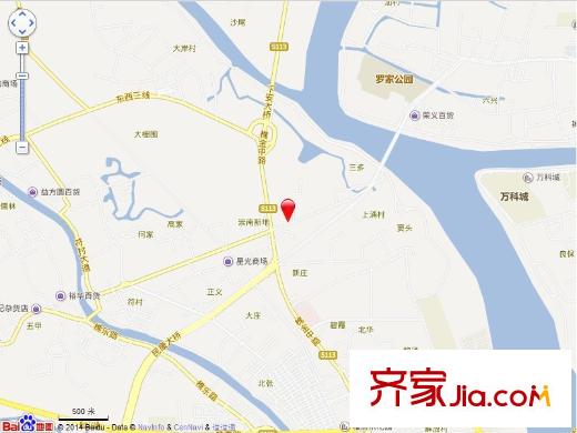 三盛頤景園交通圖