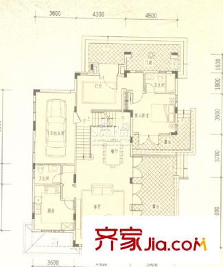 山水莊園1號別墅2層