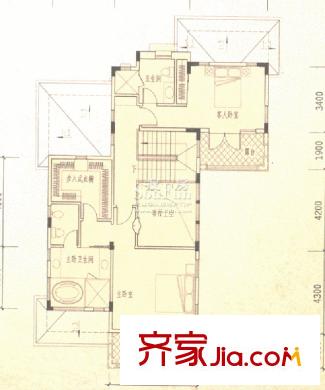 山水莊園1號別墅三層
