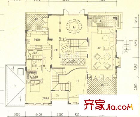 山水莊園2號別墅2層