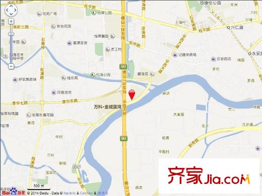 利海半島城璽交通圖