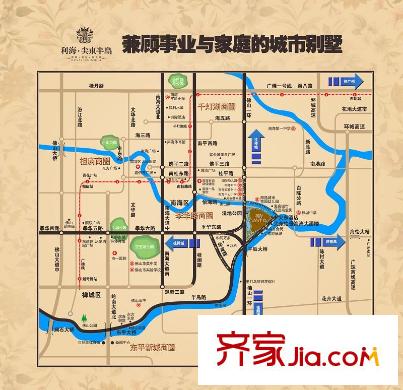 利海半島城璽區(qū)位圖