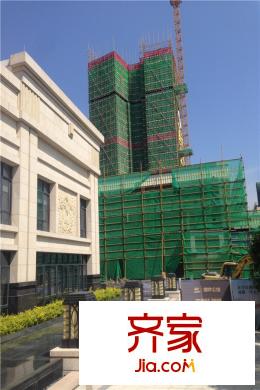 中國鐵建國際公館項目工程進度2015-11-24