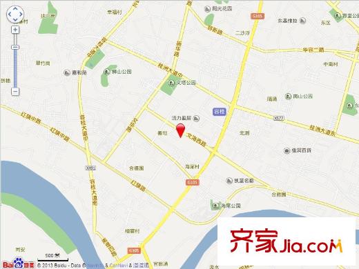 文海小區(qū)別墅交通圖