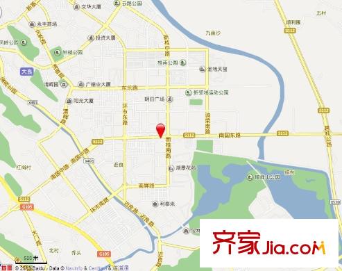 愉景花園別墅交通圖