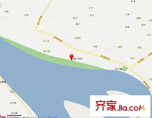 譽(yù)江華府別墅交通圖