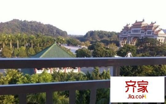 山嵐水岸外景圖