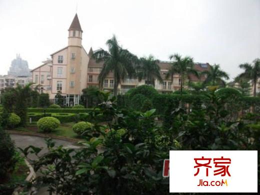 山嵐水岸外景圖