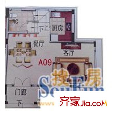 順德碧桂園彩云居 4室 戶型圖