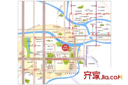 華福?御水岸項(xiàng)目區(qū)位