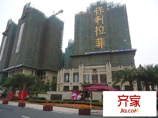 保利公園里工程進度 2013-01-01