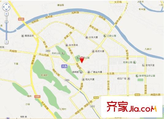 德業(yè)大廈交通圖 