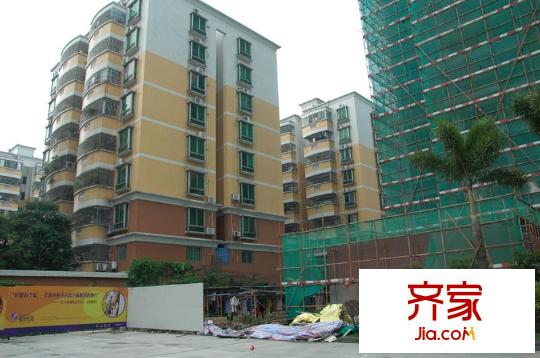 星辰花苑工程進(jìn)度圖 2013-9-7
