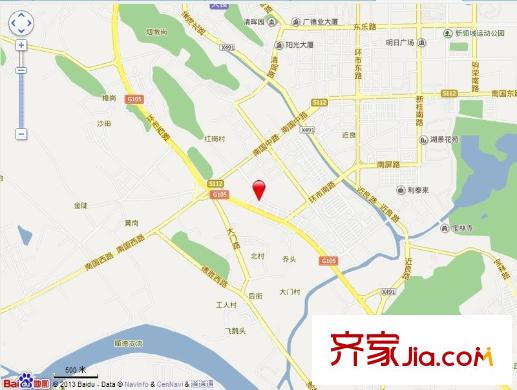 solo國際公寓交通圖 