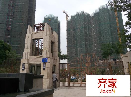 華福?御水岸小區(qū)實(shí)景（2015-11-7）