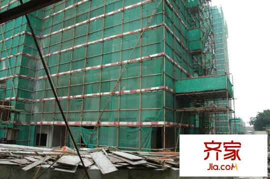 星辰花苑工程進(jìn)度圖 2013-9-7