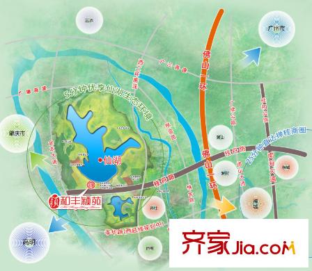 和豐穎苑交通圖