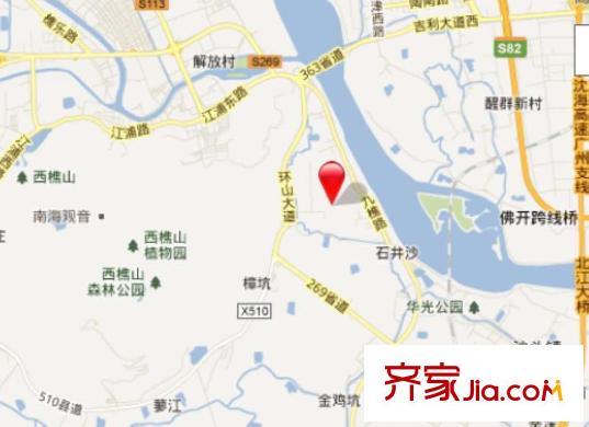 翠園雅居交通圖
