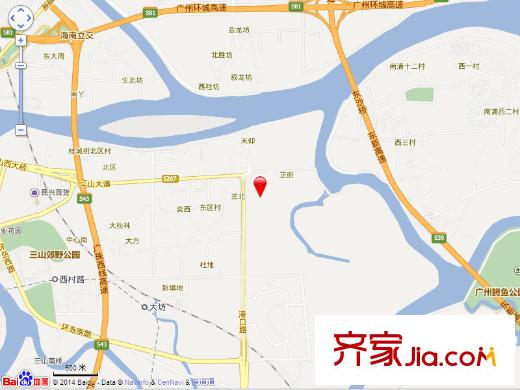 保利西雅圖交通圖