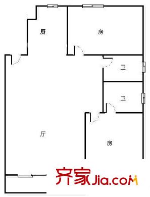 銀盛樓 0室 戶型圖