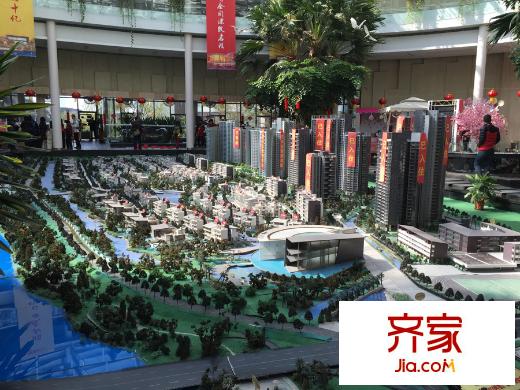 頤和盛世沙盤模型