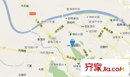 逸林苑交通圖