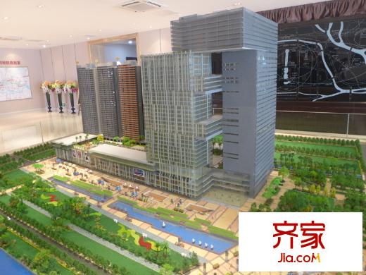 地鐵金融城實(shí)景圖沙盤(pán)圖