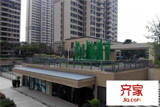 保利西雅圖小區(qū)園林實景（2015-10-30）