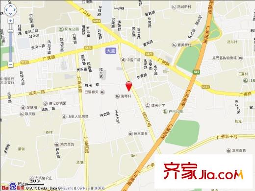 建安街教師樓交通圖