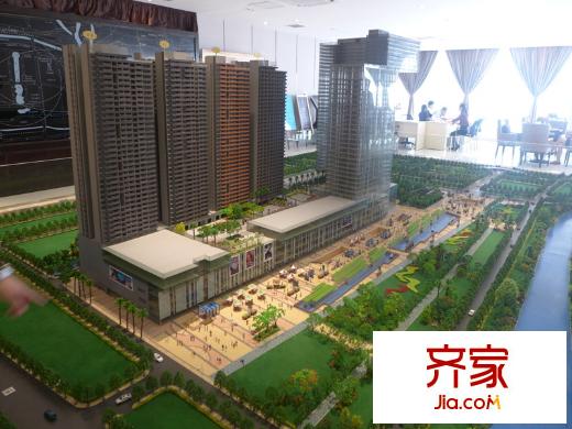 地鐵金融城實(shí)景圖沙盤(pán)圖