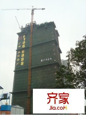 地鐵金融城外景圖工程進(jìn)度2012-11-15