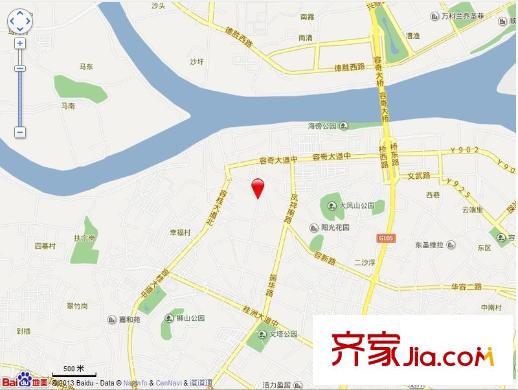 彩華居交通圖 