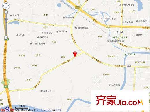 長信銀灣交通圖