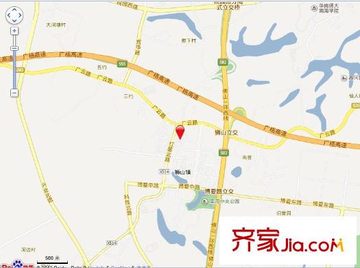 桂南銀都交通圖