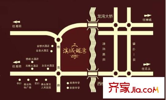 濱城瓏灣項(xiàng)目單張位置圖