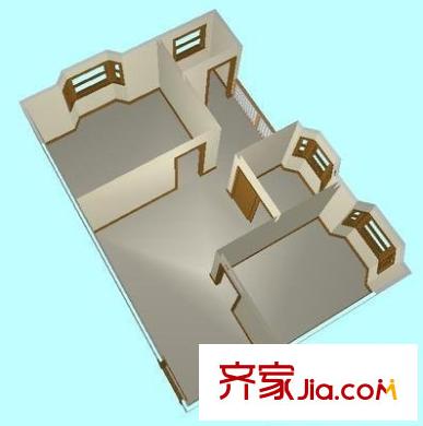 碧澳雅苑 2室 戶型圖