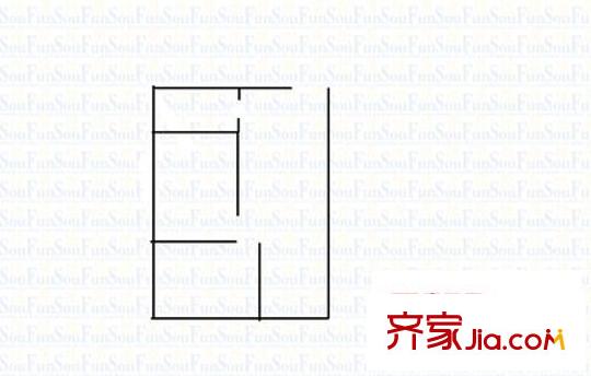 華逸豪庭 2室 戶型圖
