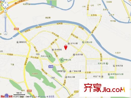 文地巷小區(qū)交通圖