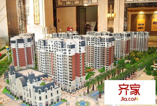 尚觀嘉園沙盤模型