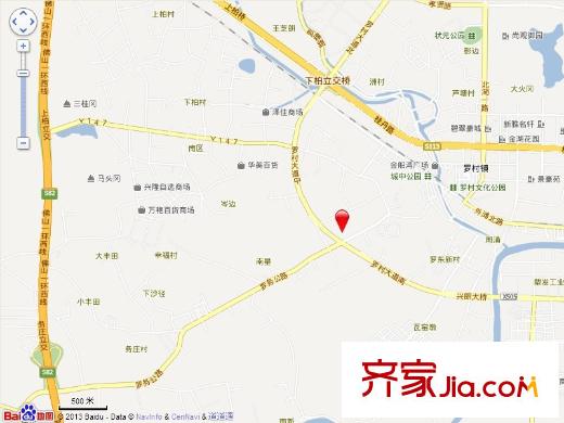 尚觀嘉園交通圖