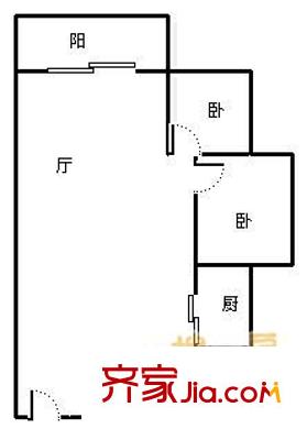 順明軒戶(hù)型圖2室2廳 戶(hù)型圖 2室2廳1衛(wèi)1廚