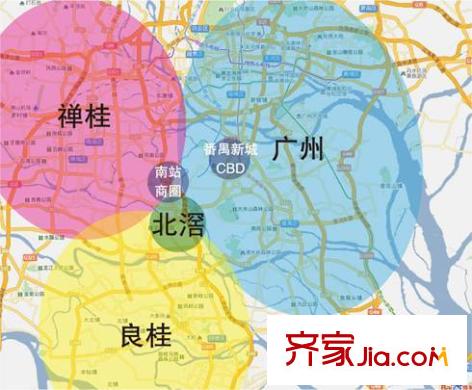 荔園香堤交通圖