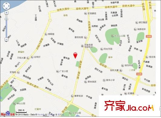 泰和街小區(qū)交通圖