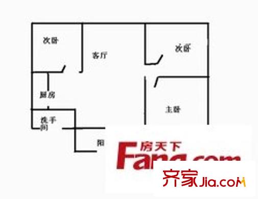 宏基花園 3室 戶型圖