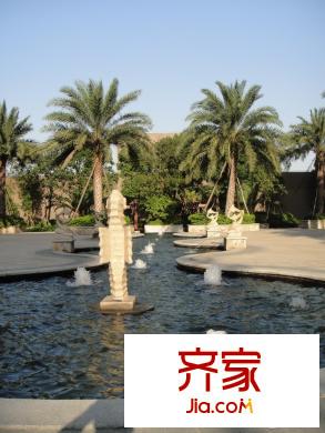 匯豪嘉園園林實(shí)景