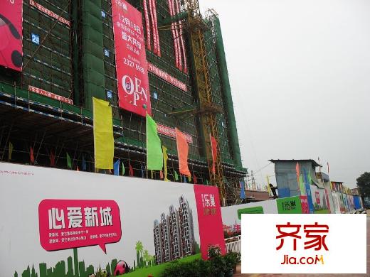 康美斯樂巢實景圖工程進度圖（2010.12.14）