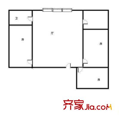 宏基花園 3室 戶型圖