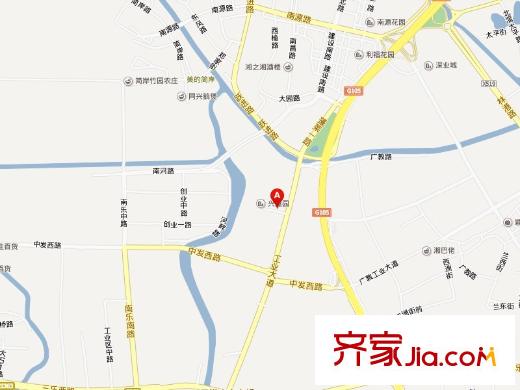 歐洲花園交通圖