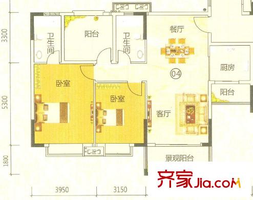 樵山明珠2座04單位