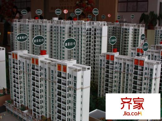 豪景新城沙盤(pán)